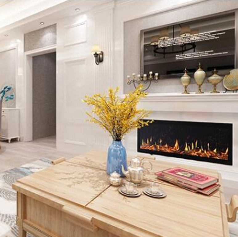 Aplicación eléctrica en mueble TV